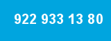 922 933 13 80